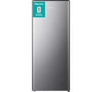 Hisense RR220D4BDE 55cm Undercounter Fridge - 165L Capacity, Silver, E Energy Rating