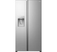 Hisense American Fridge Freezer - Silver