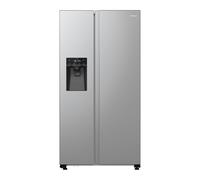 Hisense PureFlat RS5P535NTCDUK Non-Plumbed Total No Frost American Fridge Freezer - Stainless Steel - D Rated, Stainless Steel