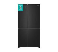 Hisense Rs5P668Ssfc 91Cm 652L No Frost Black American Fridge Freezer