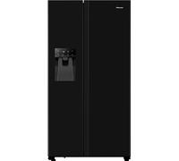 Hisense RS694N4TBE 91cm American Style Fridge Freezer - Black
