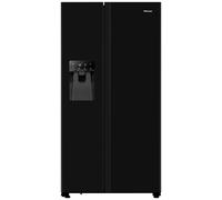 Hisense RS694N4TBE side-by-side refrigerator Freestanding 562 L E Black