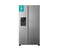 Hisense Rs694N4Tie 90Cm Wide Side By Side, Non-Plumbed Water And Ice, American Fridge Freezer Ilver