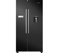 Hisense RS741N4WBE side-by-side refrigerator Freestanding 578 L E Black