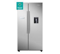 Hisense RS741N4WCE side-by-side refrigerator Freestanding 578 L E Stainless steel