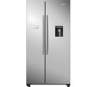Hisense Rs741N4Wce - Grey American Fridge Freezer - 578L Capacity - E Energy Rating