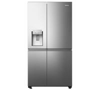 Hisense RS818N4IIE PureFlat Infinite American Fridge Freezer Ice & Water - STAINLESS STEEL