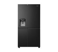 Hisense RS818N4TFC Total No Frost Black American Style Fridge Freezer
