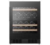 Hisense RW3N122GSLF wine cooler Compressor wine cooler Built-in Black 46 bottle(s)