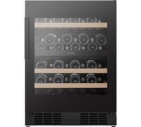 Hisense RW3N122GSLF Free Standing Wine Cooler Fits 46 Bottles Black F