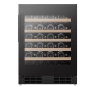 Hisense RW3N132GSLF 60cm Freestanding Undercounter Wine Cooler - BLACK
