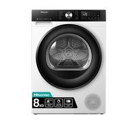 Hisense DH3S802BW3 tumble dryer Freestanding Front-load 8 kg White
