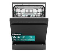 Hisense Standard Dishwasher - Black - A Rated