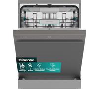 Hisense Standard Dishwasher - Stainless Steel - A Rated