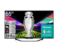 Hisense TV 55U7KQ - 55-inch Mini LED Smart TV, Quantum Dot Colour, 144Hz Gaming Mode, Full Array Local Dimming, Dolby Vision IQ & Dolby Atmos, VIDAA 7 OS (2023)