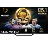 Hisense U7NQ 75" 4K Ultra HD MiniLED QLED Smart Freely TV [2024] - 75U7NQTUK, Black
