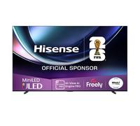 HISENSE U7Q PRO 100" Mini LED 4K 165Hz Smart AI TV with Freely - 100U7QTUK PRO, Black,Silver/Grey
