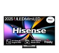 Hisense U7Q PRO 55" Mini LED 4K 165Hz Smart AI TV with Freely