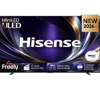 Hisense 55U7STUK PRO 55 inch QLED MiniLED 165Hz 4K Ultra HD AI Smart TV with Freely
