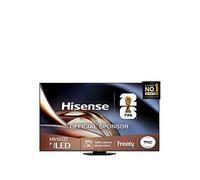 Hisense U8Q 75" 4K Miniled Qled 165Hz Smart Ai Tv With Freely- 75U8Qtuk Black