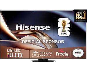 Hisense U8Q 75" 4K Ultra HD MiniLED Smart Freely TV [2025] - 75U8QTUK, Grey