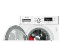 Hisense 3 Series WD3M841BWI Integrated 8Kg / 6Kg Washer Dryer with 1400 rpm - White - E Rated