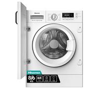 Hisense 3 Series WD3M841BWI Integrated 8Kg / 6Kg Washer Dryer with 1400 rpm - White - E Rated