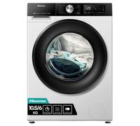 Hisense WD3S1043BW3 Free Standing Washer Dryer 10Kg 1400 rpm White D Rated [EEK: D]
