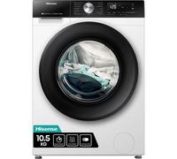 Hisense WF3S1043BW3 - White 10.5KG Washing Machine - 1400 RPM - A Energy Hisense White