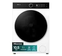 Hisense Wf5I1045Bwq - White 10.5Kg Washing Machine - 1400 Rpm - A Energy