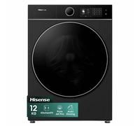 Hisense WF5I1245BBR 12KG 1400 Spin Washing Machine - Black
