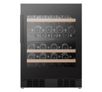 Hisense RW3N122GSLF wine cooler Compressor wine cooler Built-in Black 46 bottle(s)