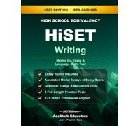 HiSET Writing: Master the Essay & Language Skills Test