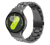 Hiseus Bracelet Compatible with Samsung Galaxy Watch 7 40 mm 44 mm, Elegant Metal Replacement Strap for Men and Women, Mittelgroße, Stainless Steel, No Gemstone