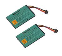 Hisewen 2 Pack TM-Go5000 Replacement Battery for Tomtom 4FL50 4FL60 Go 5000 Go 5100 Go 6000 Go 6100 Go6200 Truck 5250 Part Number AHA111008 VFAD