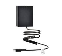 Hisewen NP-W126 Dummy Battery with Type-C Port Camera Power Supply for Fujifilm XT3 XT20 XT30 XT200 X100F X100V XA3 XA5 XA7 XA10 XA20 XE3 X-Pro2 X-Pro3 HS50EXR CP-W126S Camera