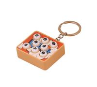 Hislaves Stress Relief Toy Farting Machine Key Chain Interactive Decompression Toy Compact Prank Toy for Home