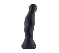Hismith Anal Dildo 21.6cm Anal Toys, 17.8cm Thick Dildo Insertable Black Dildo Removable KlicLok System Anal Sex Toys Size M Bird's Head Black