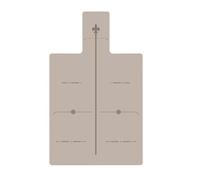 HiSnug Soft Pilates Reformer Mat - 3.5mm Thick Pilates Reformer Cover Mats with Position Line & Non-Slip Rubber Backing, Sweat-Wicking and Quick-Drying Exercise Mat for Yoga Fitness, Light Brown
