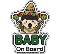 Hispanic boy and Girl Sticker (Hispanic boy, 1 Pack)