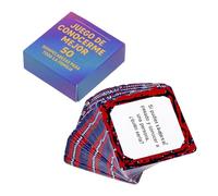 Hispanic Deck - Verbal Bonding Tool, Social Gathering Activity, Meaningful Dialogue Starter, Authentic Language Moment, Group Party Gear, Multicolor Standard Fifty Two Piece Game Box