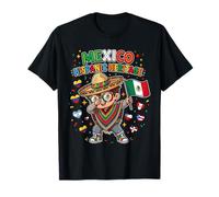 Hispanic Heritage Mexican Flag Proud Mexico Boys Kids T-Shirt