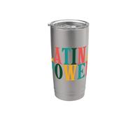 Hispanic Heritage Month Celebration Latina Power Stainless Steel Insulated Tumbler