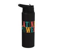 Hispanic Heritage Month Celebration Latina Power Stainless Steel Insulated Water Bottle