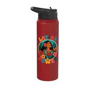 Hispanic Heritage Month Celebration Latina Power Stainless Steel Insulated Water Bottle