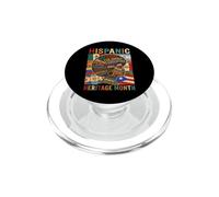 Hispanic Heritage Month Countries Flags Profile PopSockets PopGrip for MagSafe
