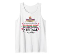 Hispanic Heritage Month Sombrero Fiesta Pride Tank Top