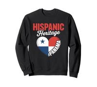 Hispanic Heritage Panama Heart Gear For Proud Latin American Sweatshirt