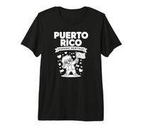 Hispanic Heritage Puerto Rican Flag Proud Rico Premium T-Shirt