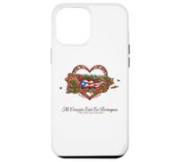 Hispanic Heritage Puerto Rico Mi Corazón Borinquen Case for iPhone 12 Pro Max